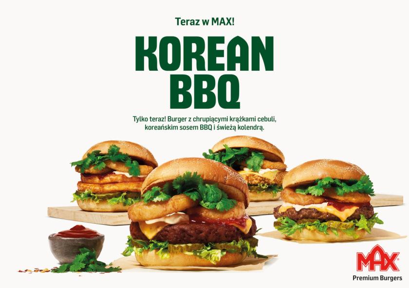 Korean BBQ Max Burgers