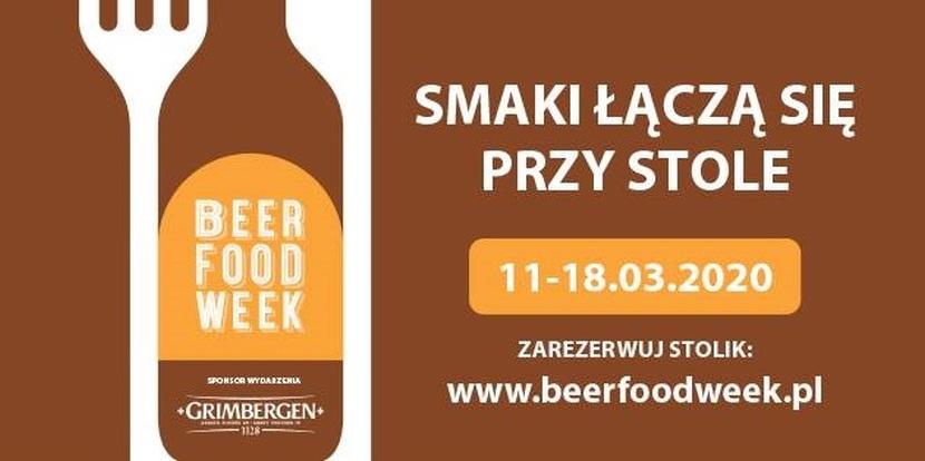 Beer Food Week marzec 2020